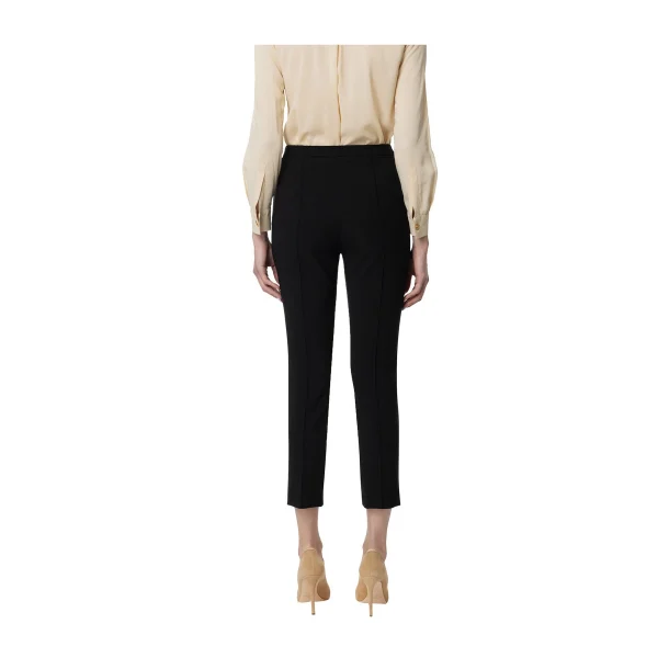 Pantalone dritto in tessuto tecnico con morsetto - immagine 3