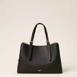 Borsa tote con fibbie