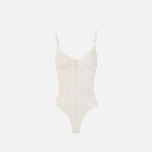 Body in maglia à jour