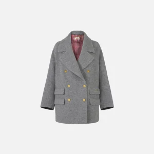 Caban in panno di lana