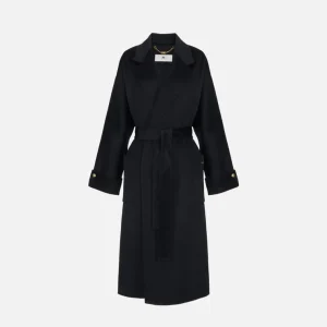 Cappotto in Panno di Misto Lana Double