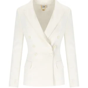 Giacca Doppiopetto in crêpe