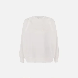 Felpa in jersey con cut-out