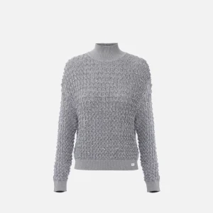 Maglia in bouclé con paillettes