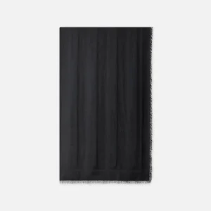 Foulard in viscosa e modal con righe jacquard