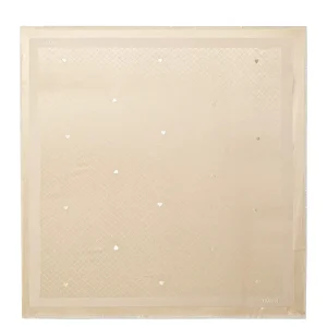 Foulard loghi jacquard