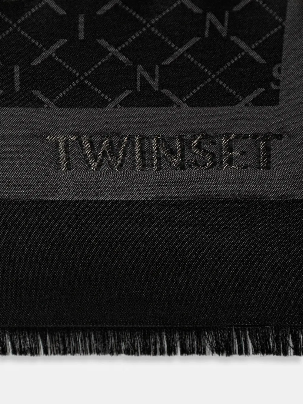 Foulard loghi jacquard - immagine 2