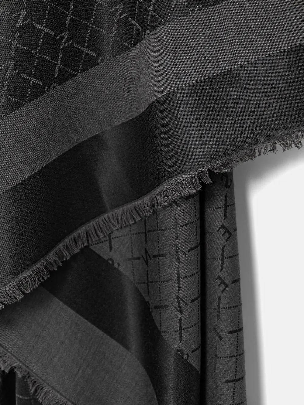 Foulard loghi jacquard - immagine 3