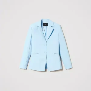 Giacca blazer con cut-out