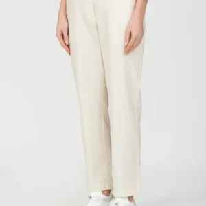 Pantaloni a sigaretta in popeline
