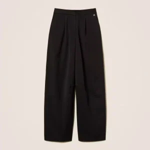Pantaloni a palazzo con pinces